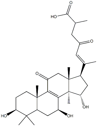 Ganoderenic acid C  Structure